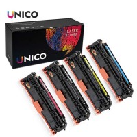 UNICO Laser Jet Toner CF500 CF501 CF502 CF503 CF 500/501/502/503 Printer White Toner Cartridge M254 for HP M280 FP M281